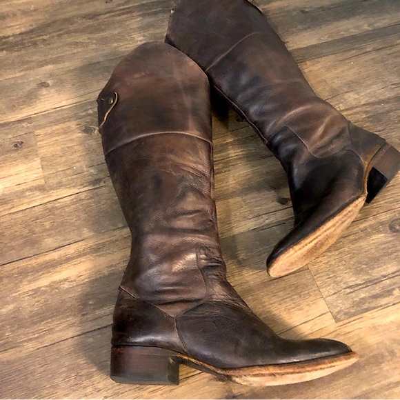 Free Bird by Steven Stable tall boot sz 8 dark brown boho leather riding… - Picture 5 of 16